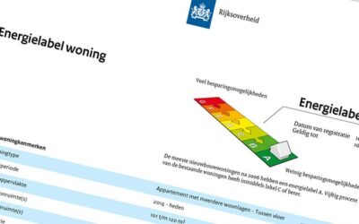Vraag vóór 2021 uw definitieve energielabel aan