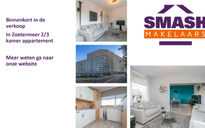 Te koop in Zoetermeer 2/3 kamer appartement