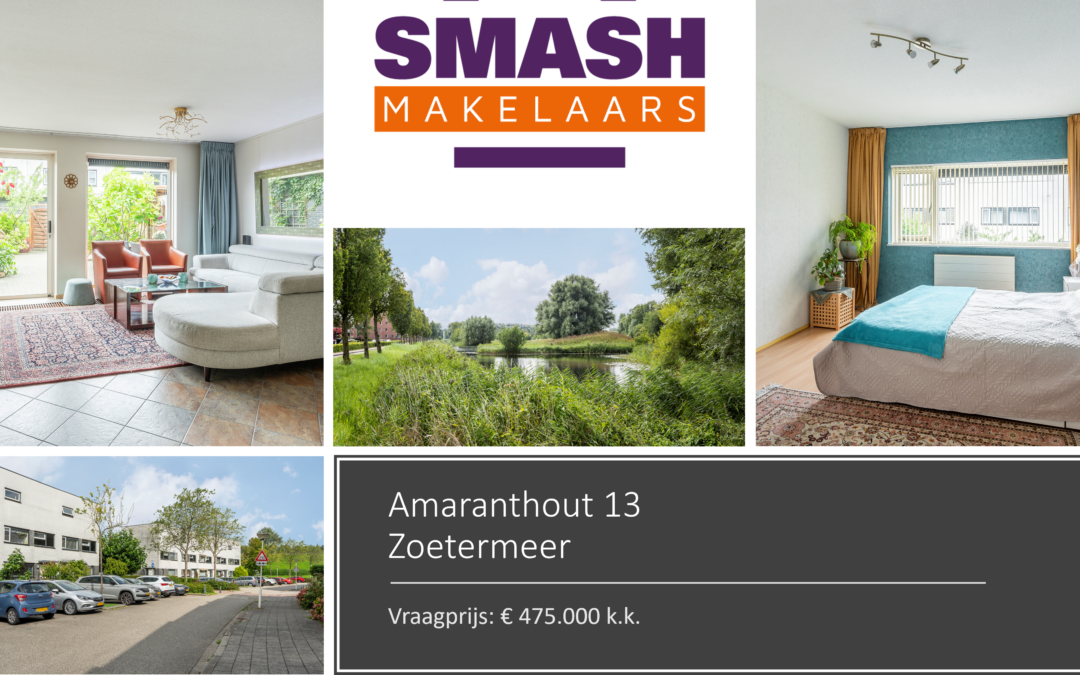 Te Koop Amaranthout 13 Zoetermeer