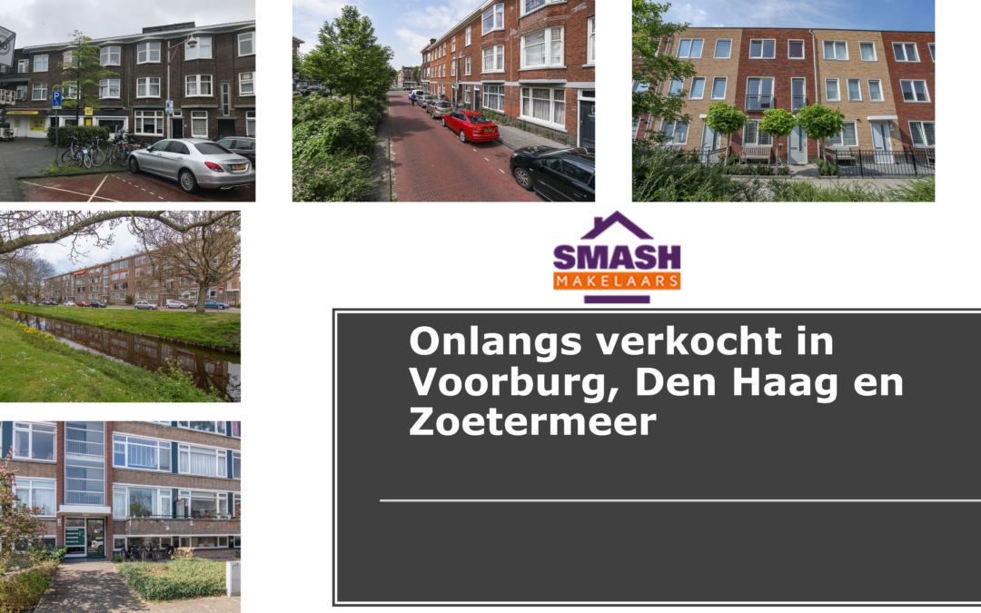 Verkocht in Voorburg, Den Haag en Zoetermeer