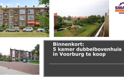 Binnenkort in de verkoop 5 kamer appartement