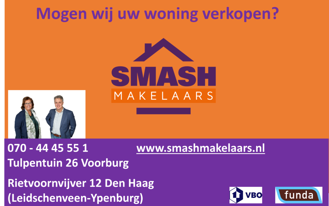 Woning verkopen in L’dam-Voorburg of Den Haag e.o.
