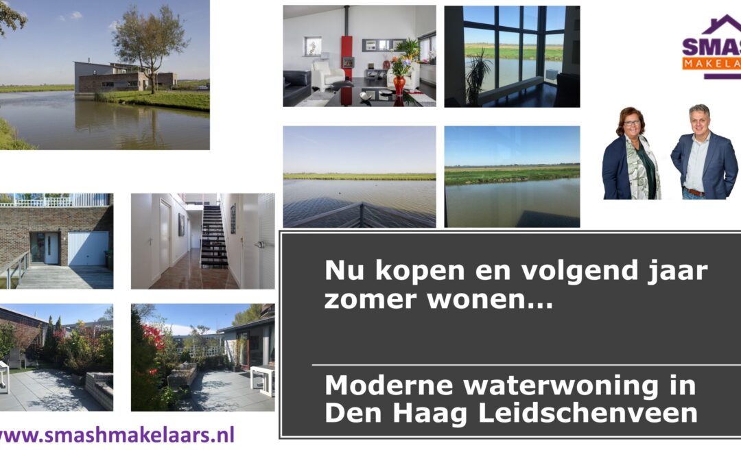 Nog niet op Funda deze water Villa in Leidschenveen