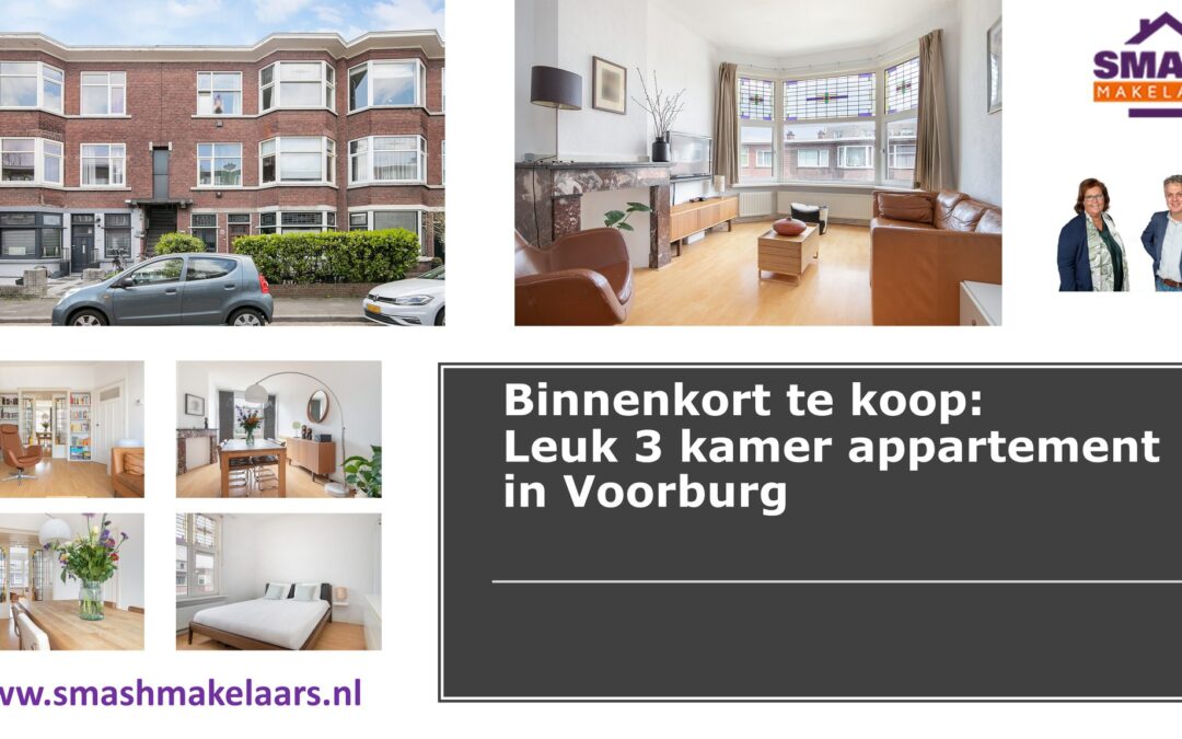 3/4 kamer appartement Voorburg te koop