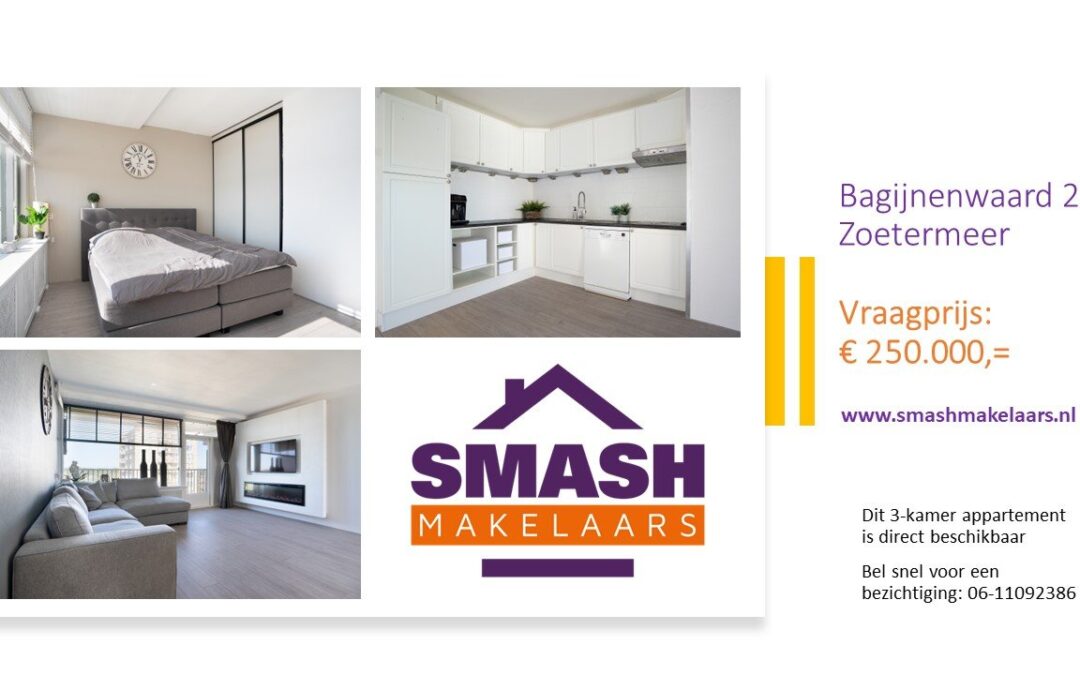 Te koop in Meerzicht Zoetermeer