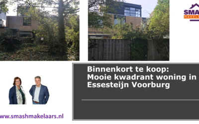 Binnenkort te koop kwadrant woning Tulpentuin 12 Essesteijn Voorburg