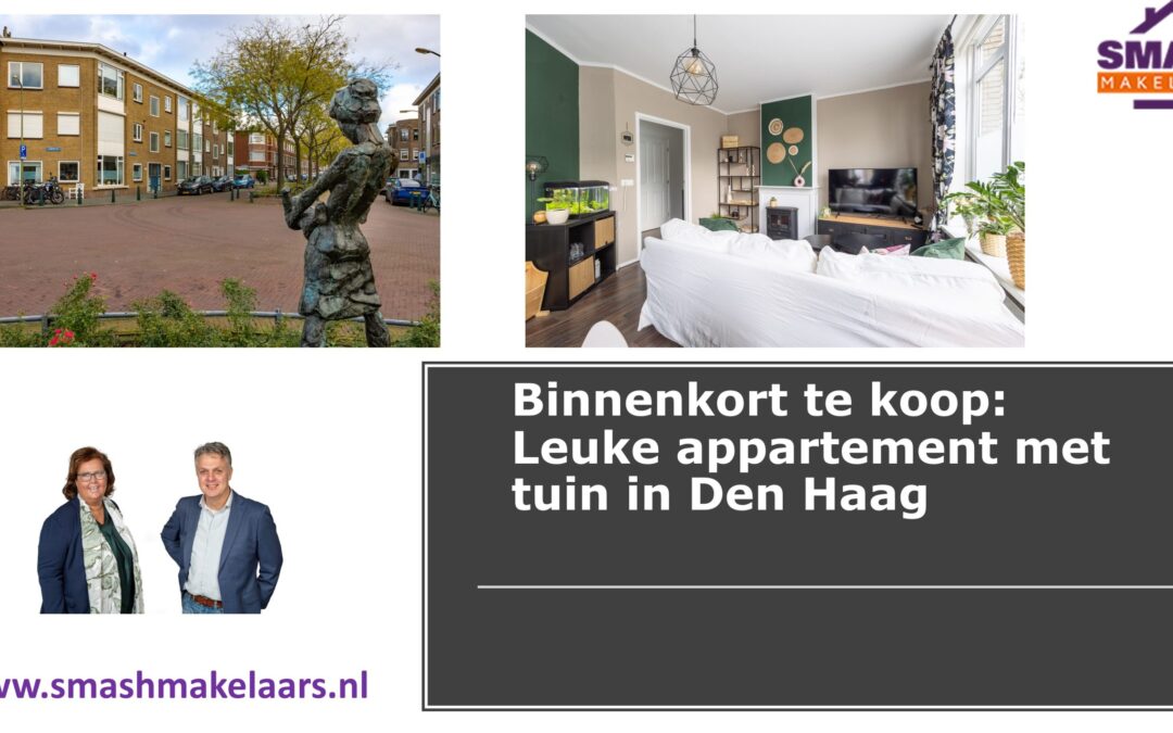 Appartement met tuin in Den Haag