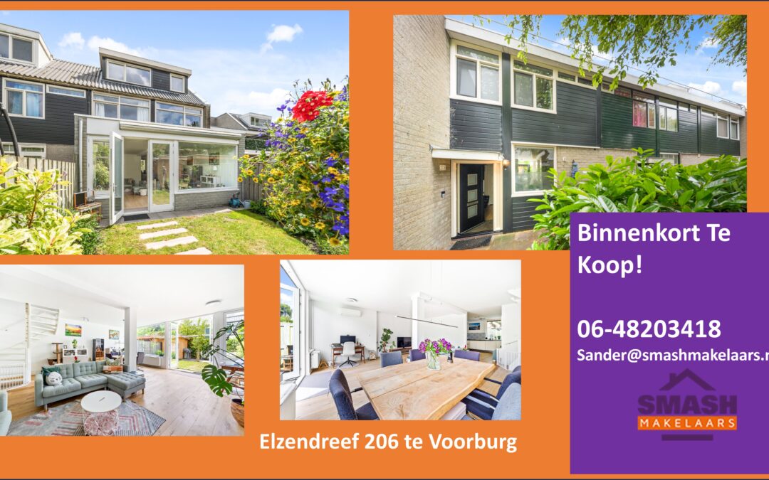 Binnenkort te koop 5 kamer woning Elzendreef Voorburg