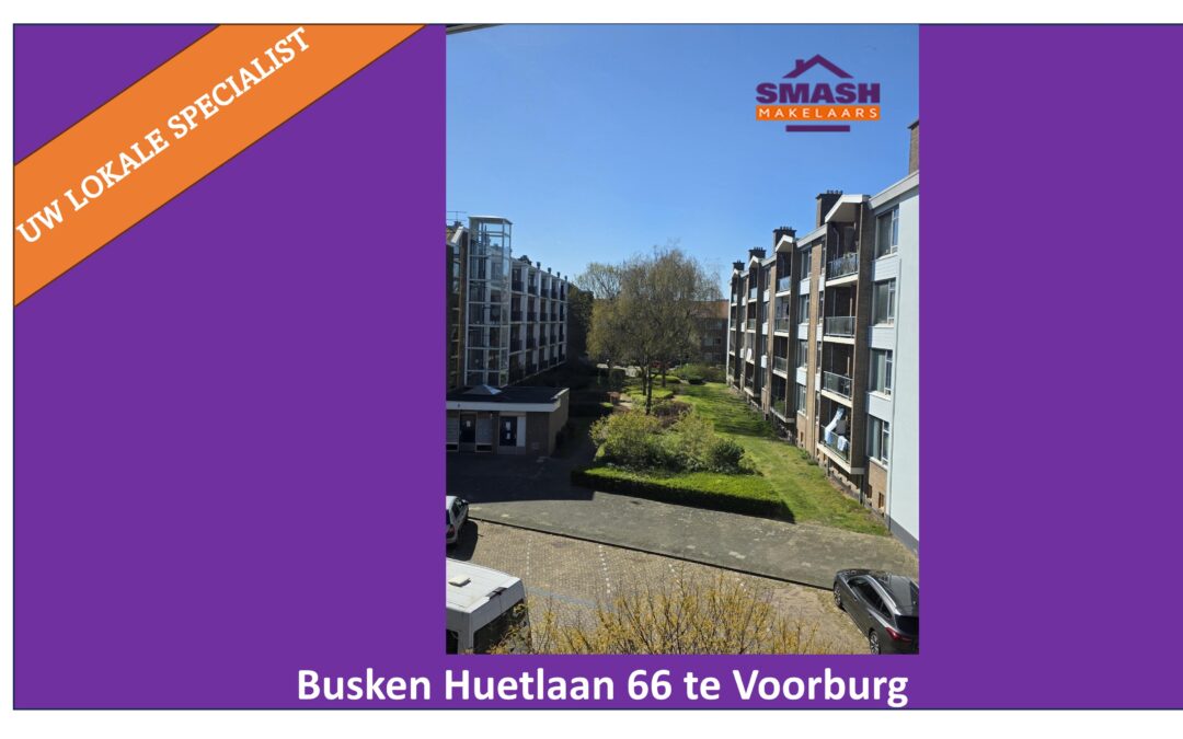 Te koop appartement Busken Huetlaan 66 te Voorburg