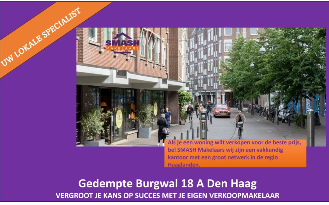 Binnenkort te koop in Den Haag Gedempte Burgwal 18 A