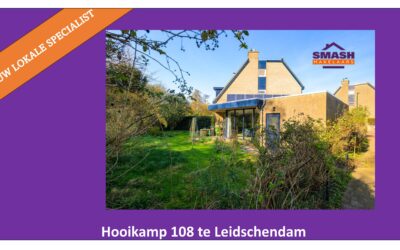 Te koop hoekwoning met garage Hooikamp 108 te Leidschendam