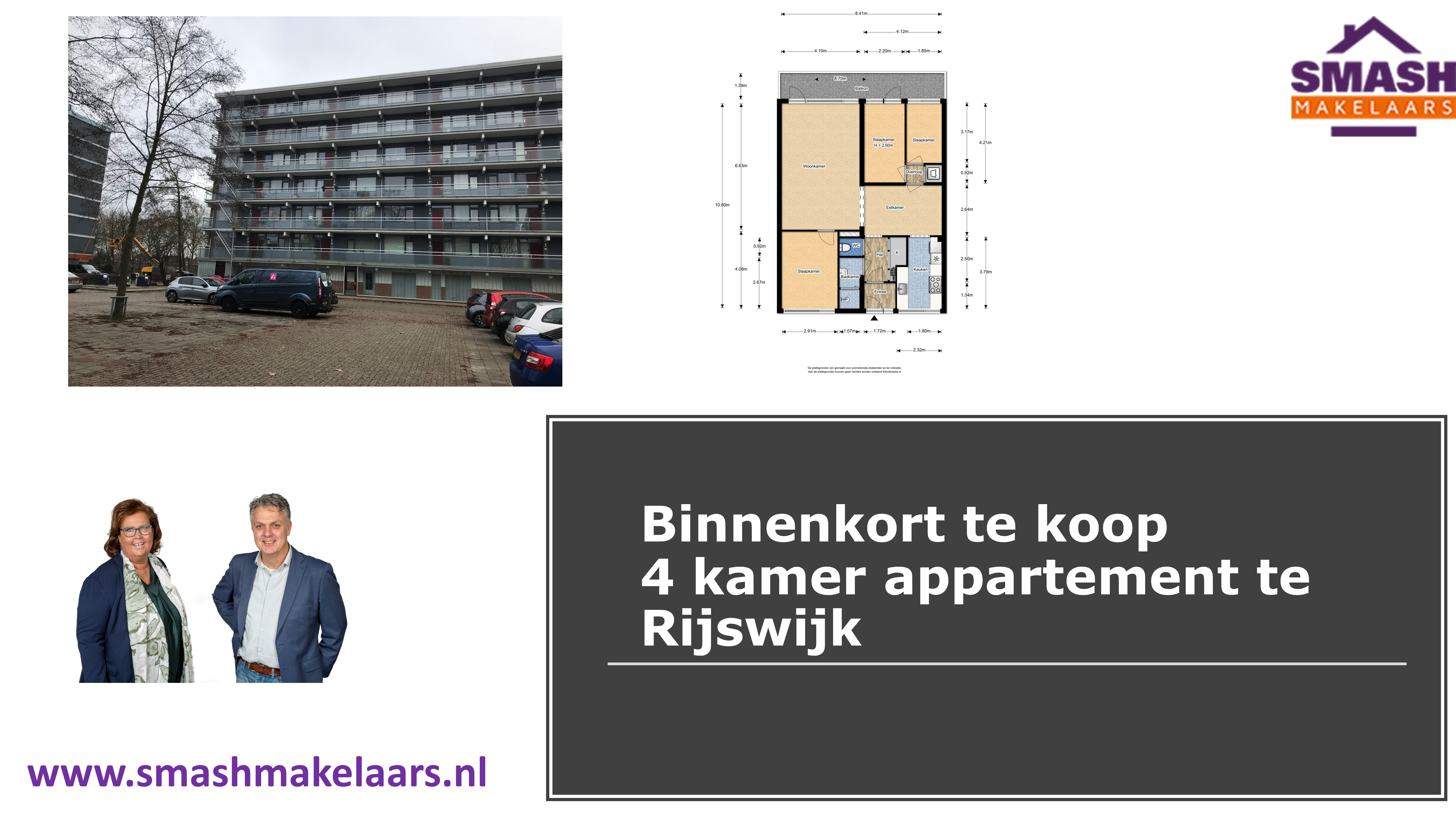 4 kamer appartement te Rijswijk te koop. SMASH makelaars de makelaar van Rijswijk. Opzoek naar een makelaar in Rijswijk? Neem contact met ons op.