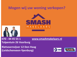 Makelaar Voorburg-Leidschendam, Ypenburg, Leidschenveen, Den Haag