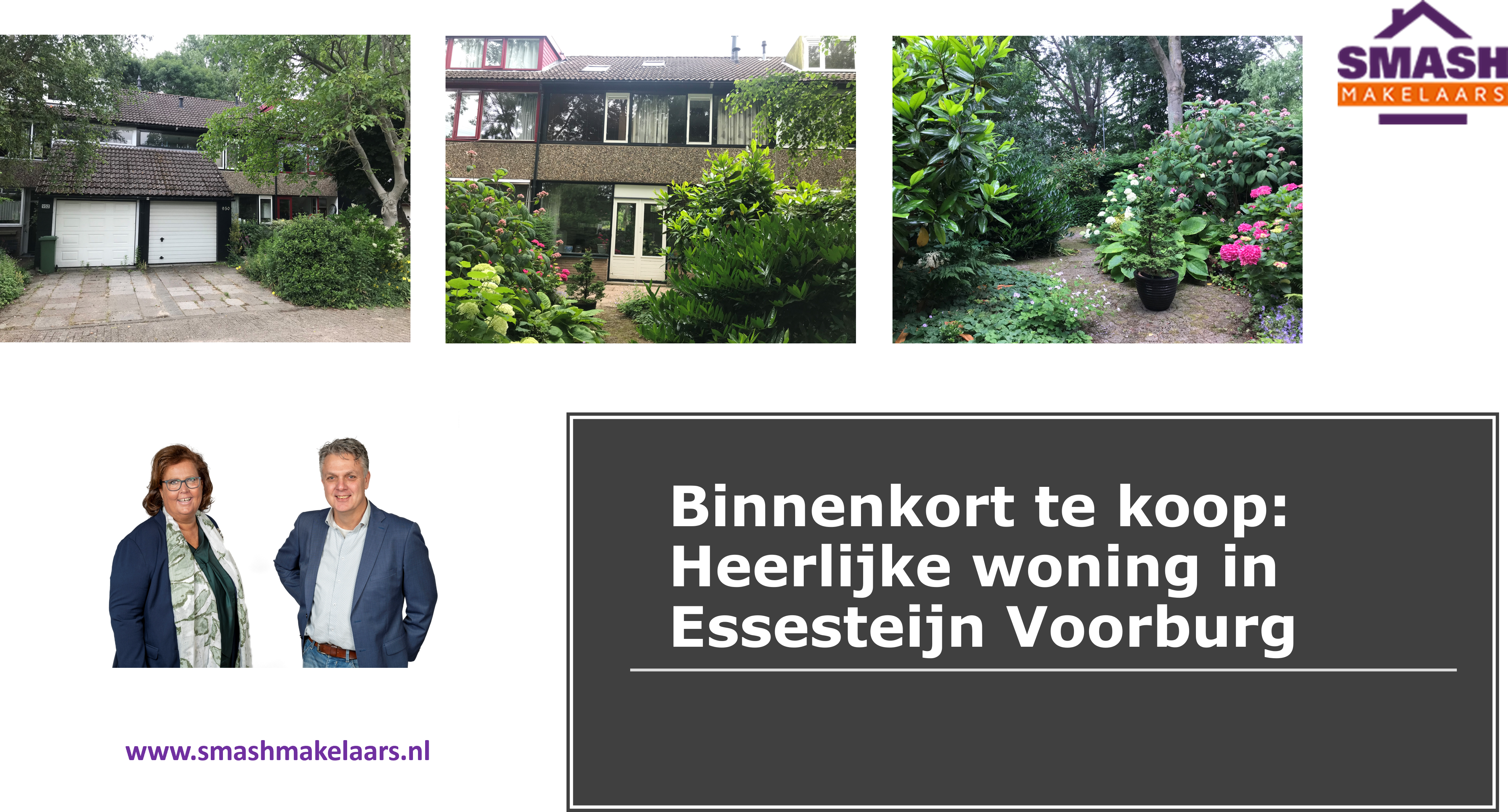 5 kamer woning in Voorburg Essesteijn te koop en verkocht door SMASH makelaars de verkoop makelaar van Voorburg